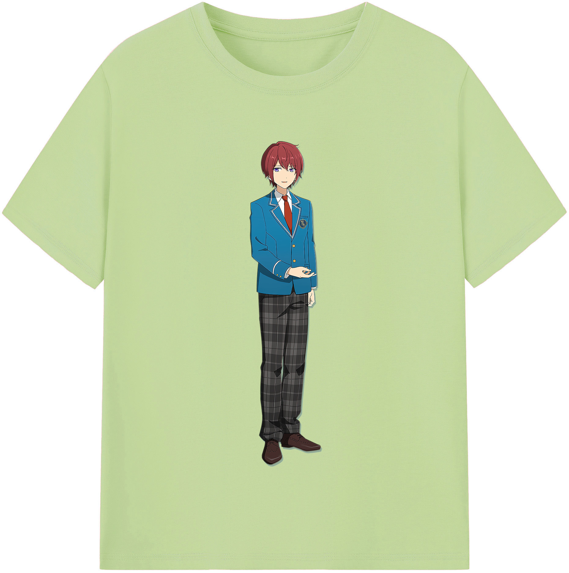 （画像用） あんさんぶるスターズ! Ensemble Stars 綿100％半袖Tシャツ（フロントプリント）
